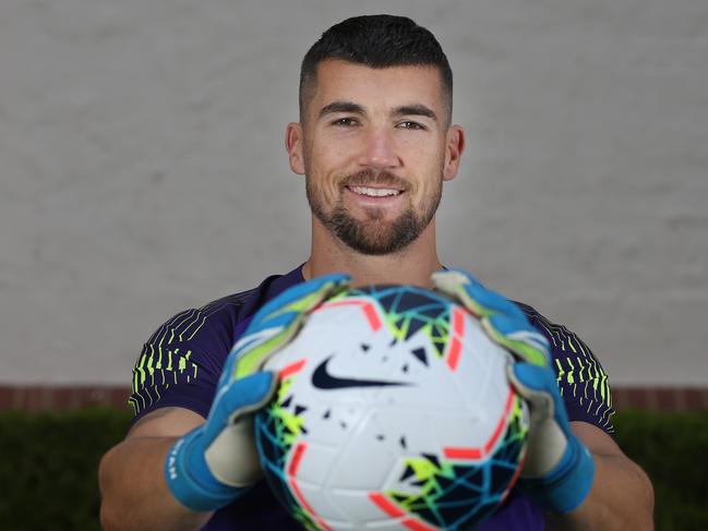Socceroos goalkeeper Mat Ryan talks about playing in the world's most famous league. {Portrait in full Socceroos gear ahead of World Cup qualifier bv Nepal on Thursday. Picture Gary Ramage