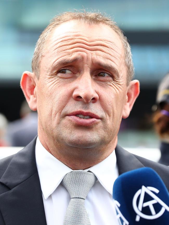 Trainer Chris Waller is fiercely against the sale of Rosehill. Picture: Jeremy Ng/Getty Images