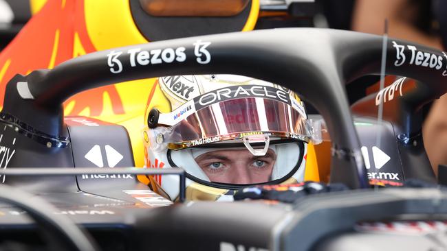 Max Verstappen is confident of challenging the Ferraris around Albert Park.