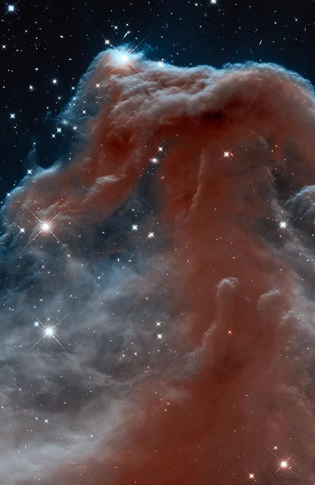 This new Hubble image, captured and released to celebrate the telescope's 23rd year in orbit, shows part of the sky in the constellation of Orion (The Hunter).