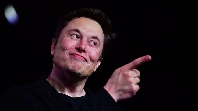 Elon Musk’s Tesla because the world’s most valuable car maker. Picture: AFP