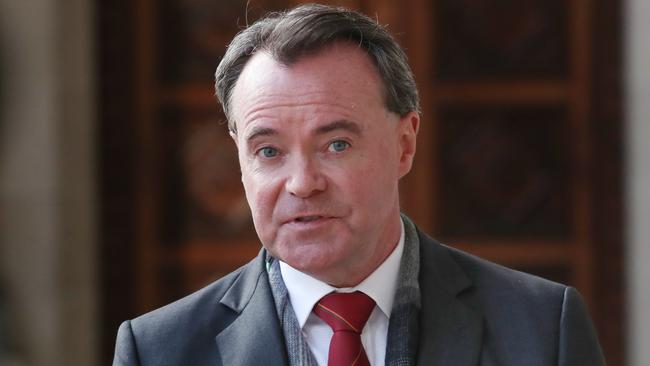 MELBOURNE, AUSTRALIA - NewsWire Photos, JULY 31, 2023. Liberal doorstop with Leader of the Opposition, John Pesutto and Shadow Attorney-General, Michael O'Brien (pictured) at the Victorian Parliament. Picture: NCA NewsWire / David Crosling