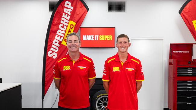 Supercars great Craig Lowndes will team with young gun Cooper Murray in a Triple Eight wildcard for this year's endurance races. Picture: Supplied.