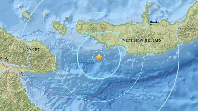 Papua New Guinea: 5.7-magnitude earthquake hits off coast | news.com.au