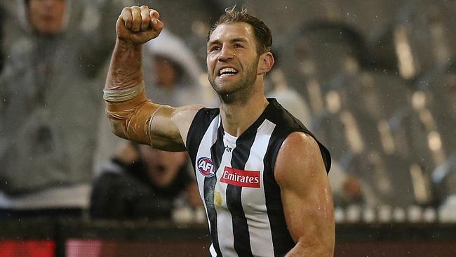 Could Travis Cloke be off to Richmond at season’s end? Picture: Wayne Ludbey