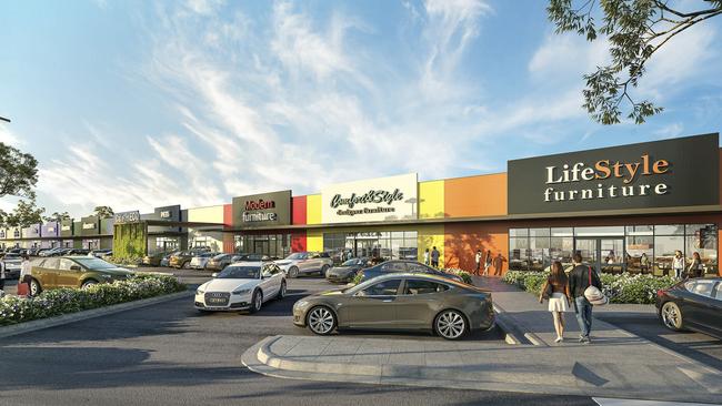 An artist's impression of stage two of Eastern Creek Quarter. Picture: Supplied