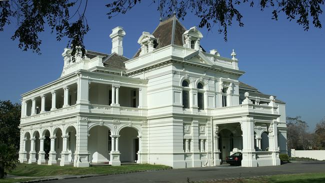 Stonington Mansion, Malvern, owned by Art dealer Rod Menzies.