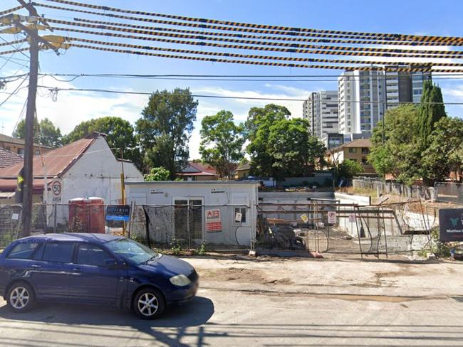 A photo of the building site, taken in March last year. Photo: Google Maps.