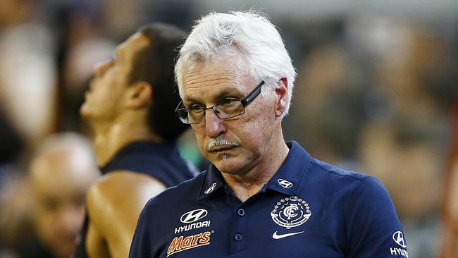 Former Collingwood coach Mick Malthouse. Picture: Wayne Ludbey