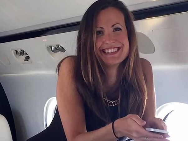 Charlotte Golunski, 36, a senior associate at Mike Lynch's firm Invoke, survived the yacht accident, along with her one-year-old baby, Sofia. Picture: Supplied