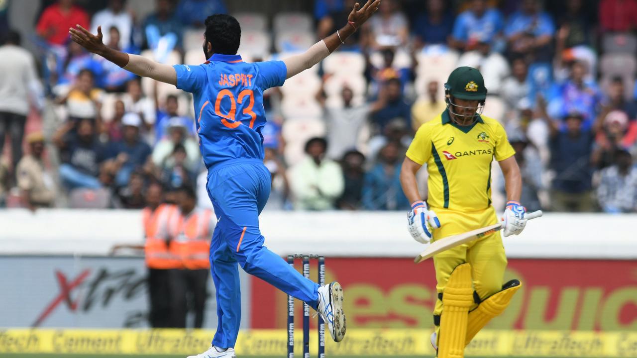 Jasprit Bumrah’s battle against Aaron Finch will be crucial to the outcome of Australia’s seres in India.