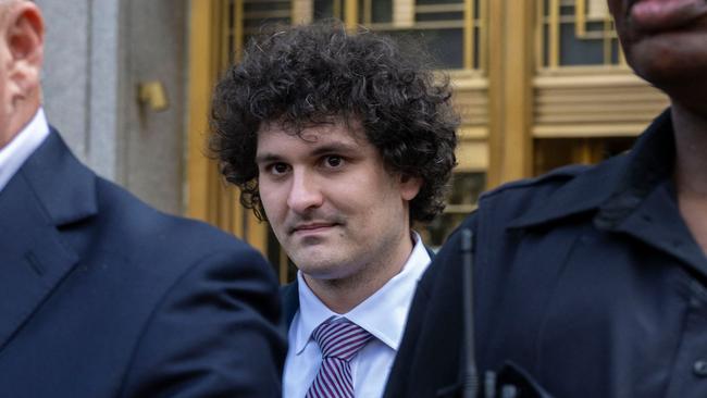 Sam Bankman-Fried, founder of FTX, was found guilty of fraud on November 3, over a claim he had stolen $US8 billion ($12.5 billion) from the users of his exchange. Picture: Angela Weiss/AFP