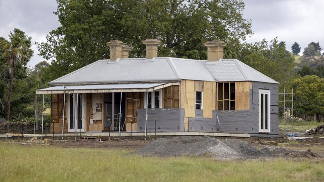 The site of The Block’s new project on McGeorge Rd, South Gisborne. Picture: David Geraghty