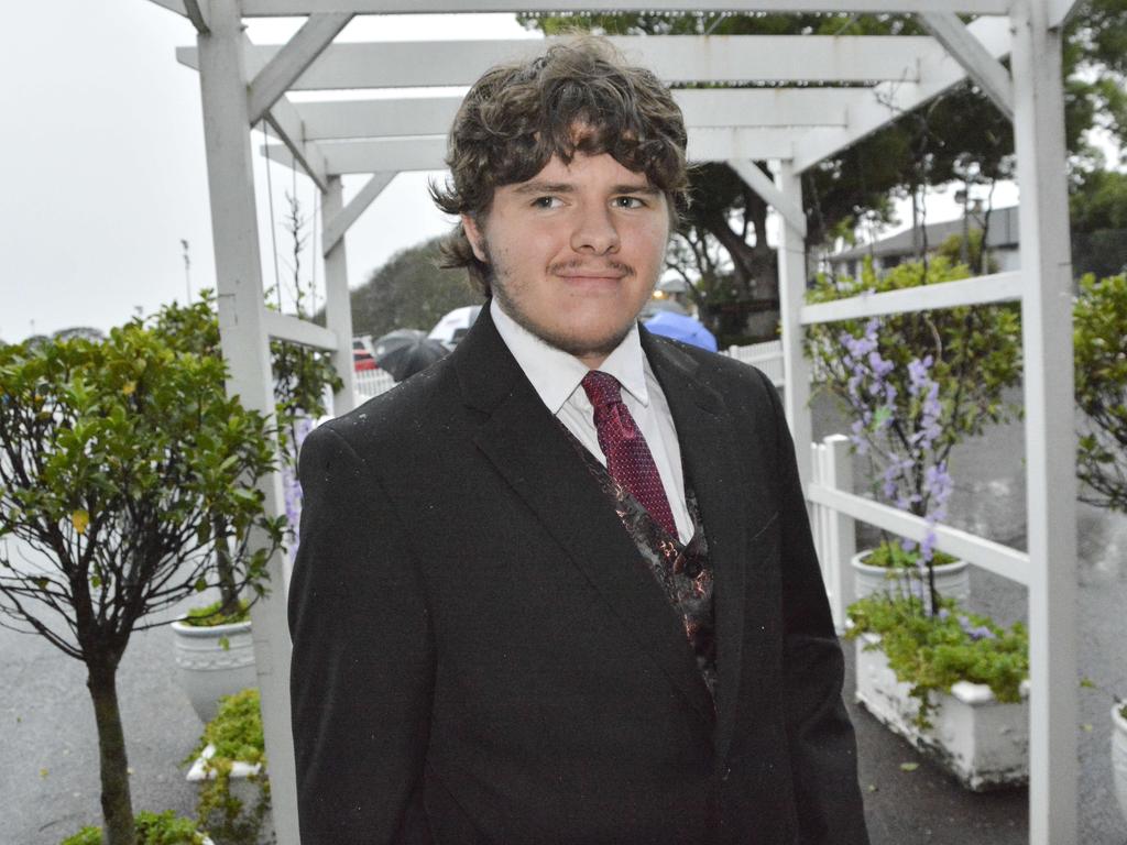 Jack Bateman at Wilsonton State High School formal at Clifford Park Racecourse, Wednesday, November 13, 2024. Picture: Tom Gillespie