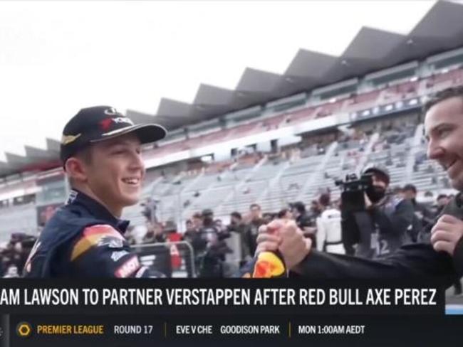 Red Bull confirm Lawson to drive in 2025