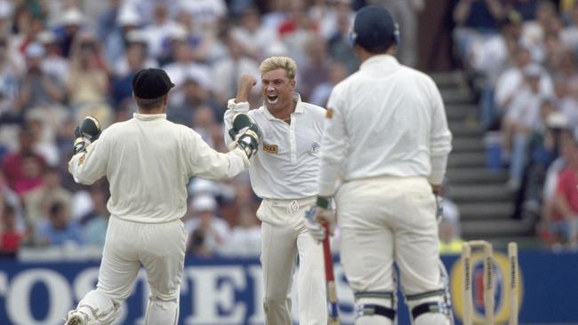 The Mike Gatting ball changed Shane Warne’s life. Picture: Getty Images