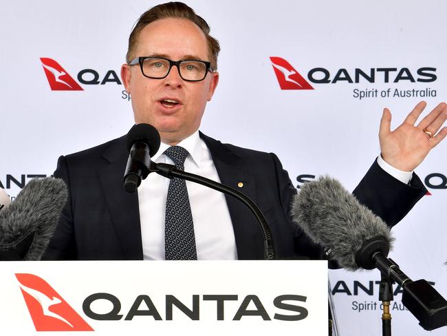 Qantas CEO Alan Joyce. Picture: NCA NewsWire / John Gass