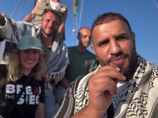Greta Thunberg Boards Aid Vessel Bound for Gaza