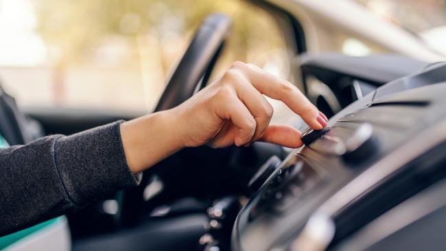 A recent Swedish study revealed physical buttons reduce the time drivers take their eyes of the road. Picture: Supplied