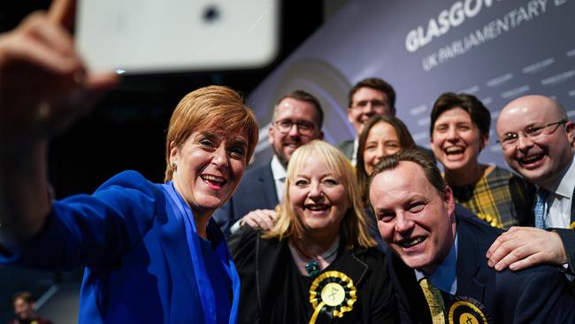 Nicola Sturgeon will argue she has a mandate for another referendum for Scotland. Picture: Getty Images