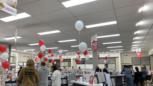 Customers flooded in to get their first look at the new Warwick Beaumont's Tiles Showroom.