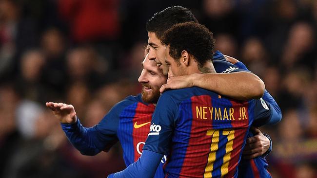 Messi, Neymar, Suarez: no more.
