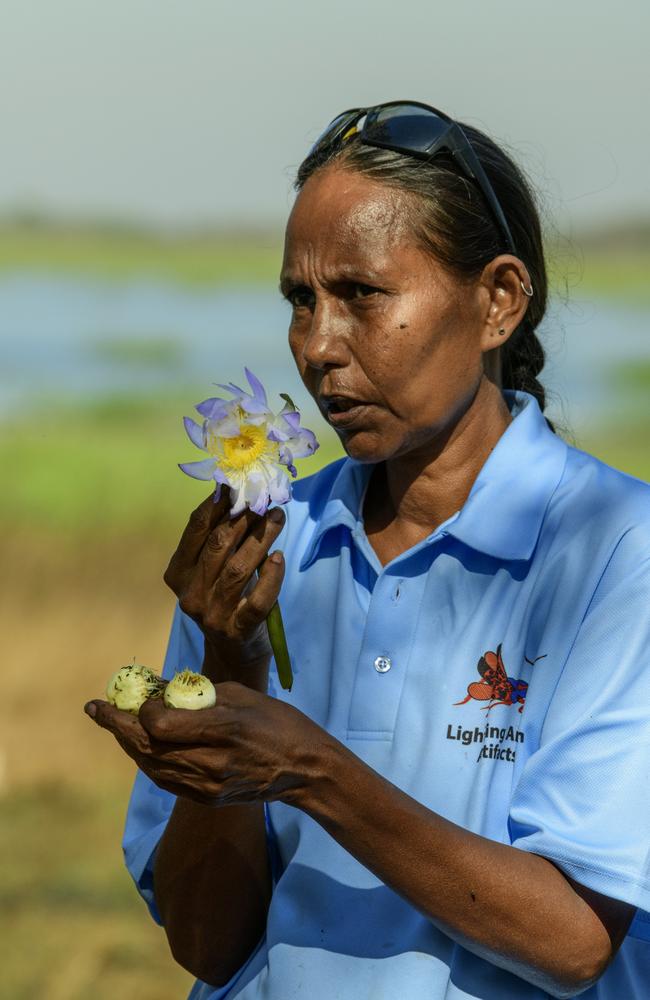 Jacqueline Cahill leads Taste of Kakadu tours, which take place from May 13-21. Picture: Parks Australia