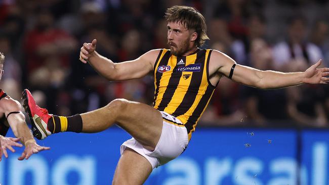 Tom Phillips took his no-frills style to the Hawks. Picture: Michael Klein