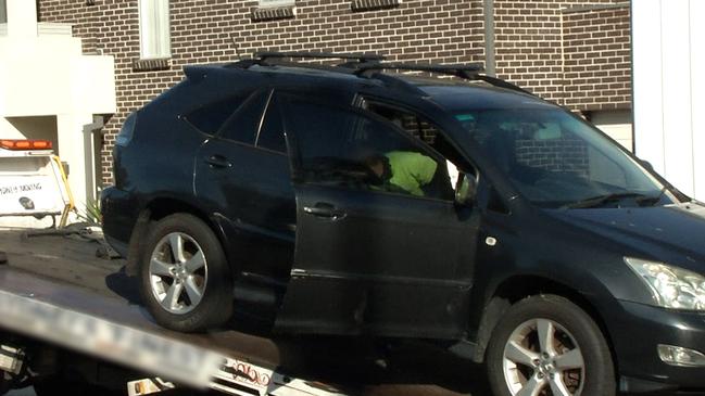 Cars were taken from the three properties in Merrylands and Guildford