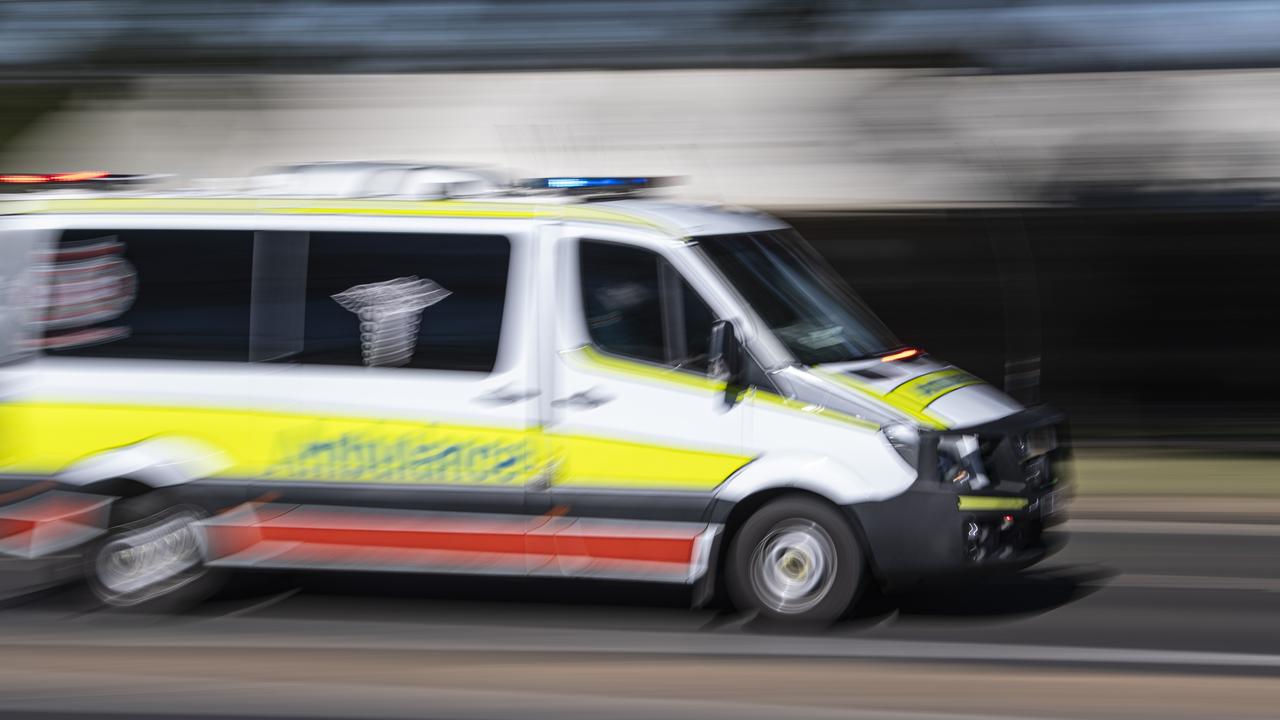 Injured cyclist taken to hospital after crash with car