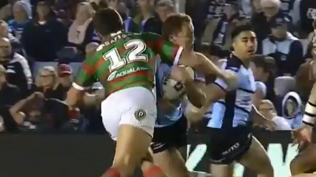 The high hit on Moylan that's worth just $1900 at the NRL judiciary.