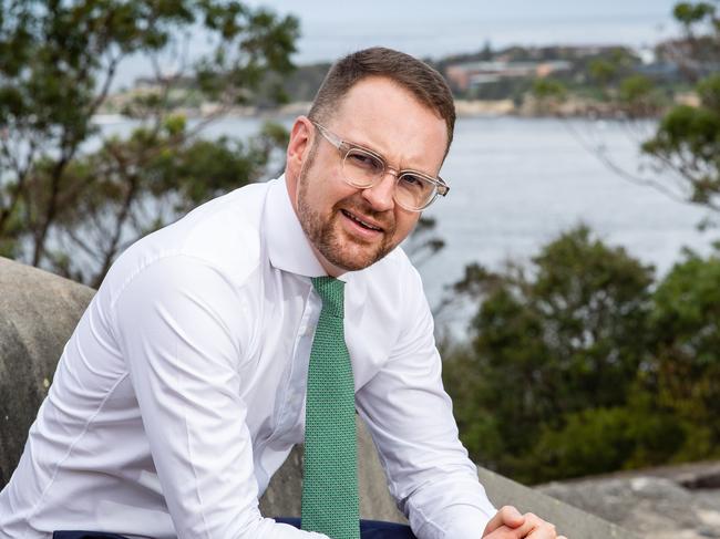 Andrew Bragg is the third federal politician to catch COVID-19. Picture: AAP