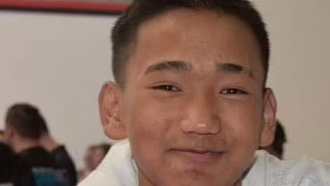 A teen has been charged with murder after Pasawm Lyhym, 16 (pictured) was allegedly stabbed to death near Sunshine bus station. Supplied