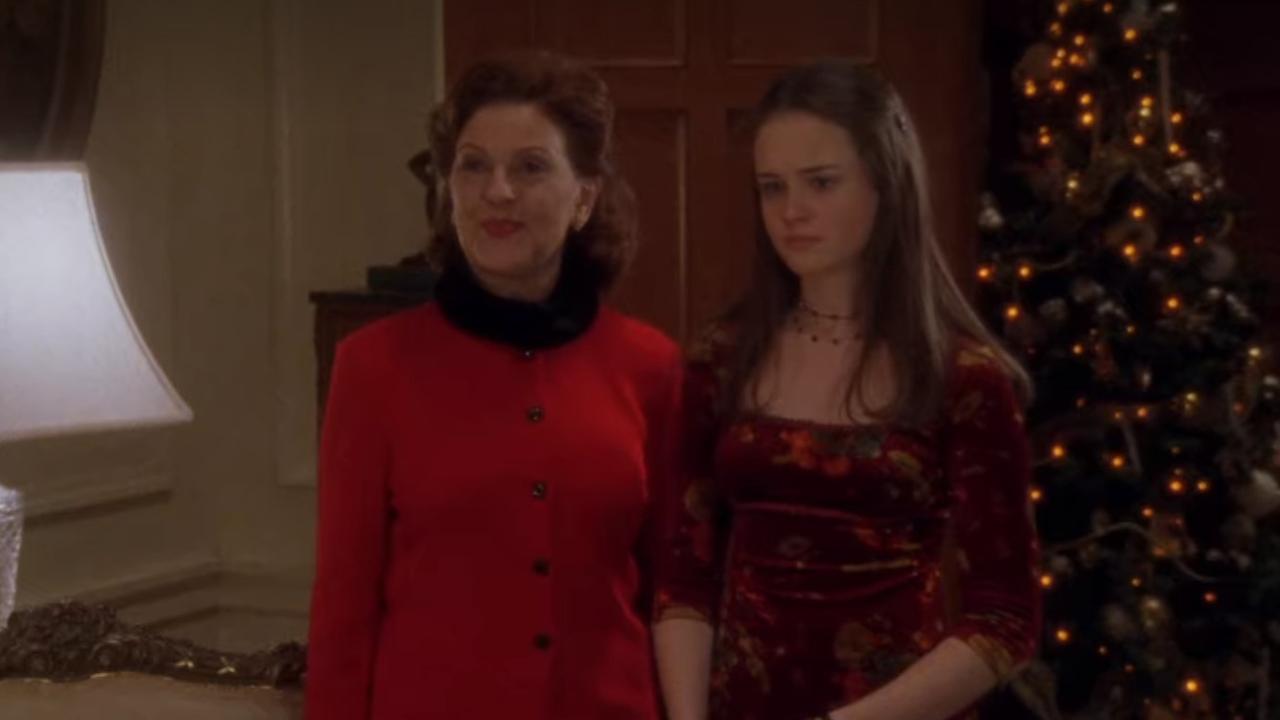Few places do Christmas quite like Stars Hollow – or the Gilmore mansion. Picture: Netflix
