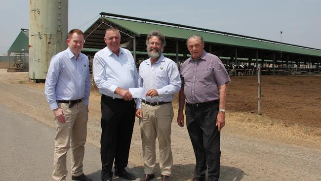 The Perich family, from Bringelly, has donated $1 million to support NSW farmers.