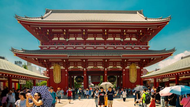 On our first morning we head to the ancient Senso-ji Buddhist temple. 