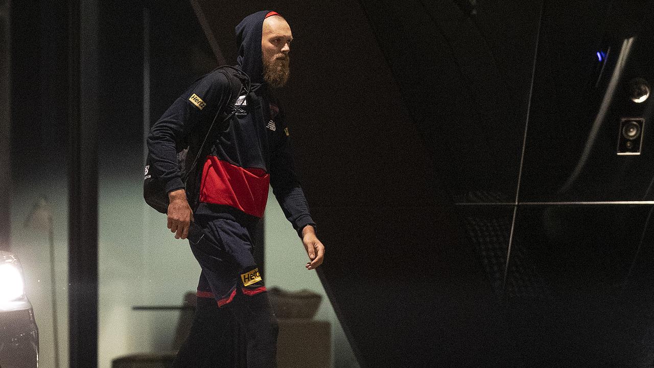 Max Gawn and Melbourne have flown to Sydney for their hub, but their training base won’t be close by. (Photo by Daniel Pockett/Getty Images)