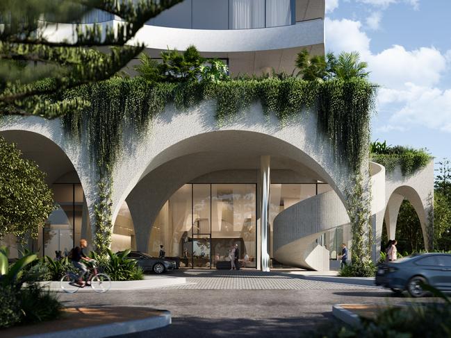 Artist impression of Modrian Burleigh Heads