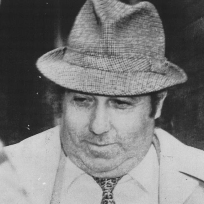 The Grotto was a favoured spot for visiting mafia figures. Pictured, drug baron Robert Trimbole.