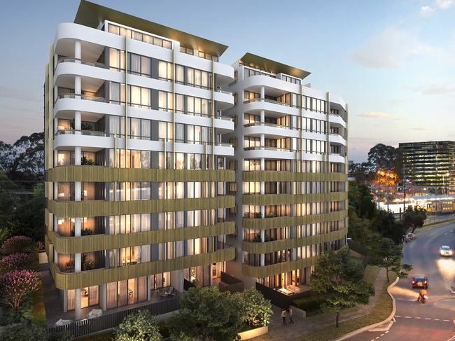 For a Ben Pike special on Concrete Kings. Developers building apartments in Sydney. .  Sydney developer Billbergia's $150m development called Lidcombe Rise, 2 Church St, Lidcombe, 262 apartments, due 2022.