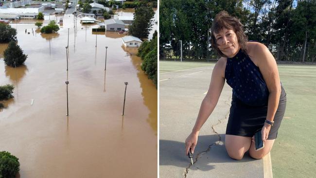 The Gympie Netball Association, after suffering $500,000 in repair costs, was given $20,000 as part of News Corp's flood appeal.