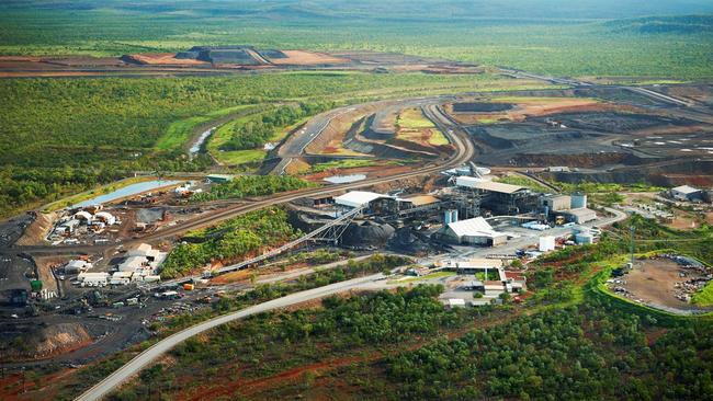 An aerial view of the McArthur River Mine. Picture: Supplied