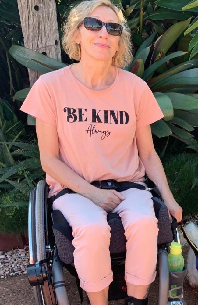 “Be kind always”: Laura McCarthy said this was her mantra, after she felt discriminated against for her wheelchair by the Mary Valley Rattler. Photo: Facebook.