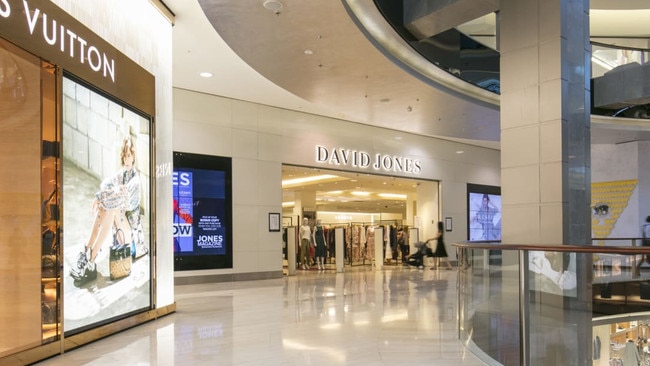 David Jones at Westfield Bondi Junction is also on high alert.