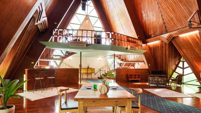 The former St Andrew’s Presbyterian Memorial Church in Innisfail, is now a private home. Picture: Supplied