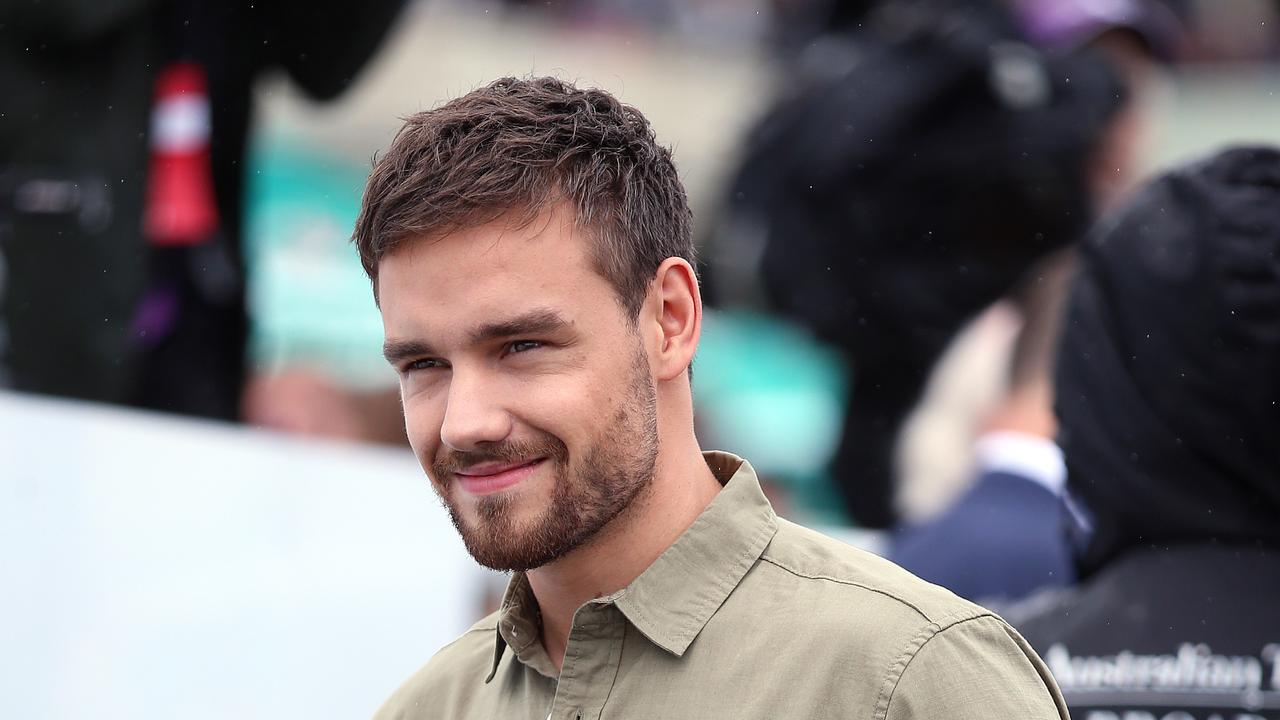 Crowds gather to watch the Everest Stakes at Royal Randwick. Pop star Liam Payne pictured. Picture: Sam Ruttyn