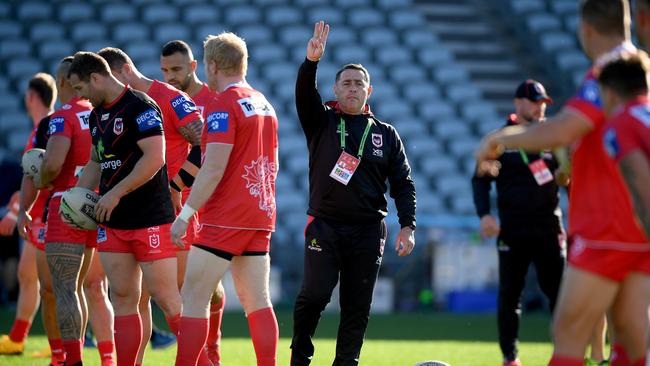 Shane Flanagan has put his hand up for the Dragons coaching role. Picture: AAP