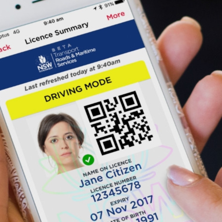 NSW recently introduced digital driver’s licences.