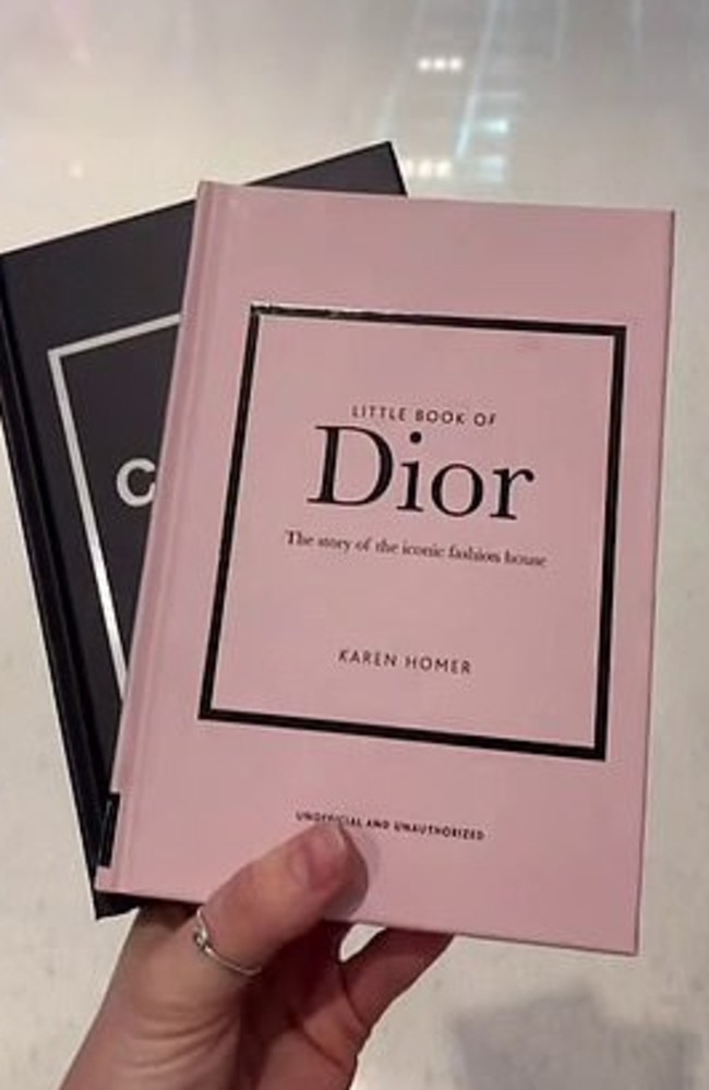 Chanel, Dior, Book Decor, 