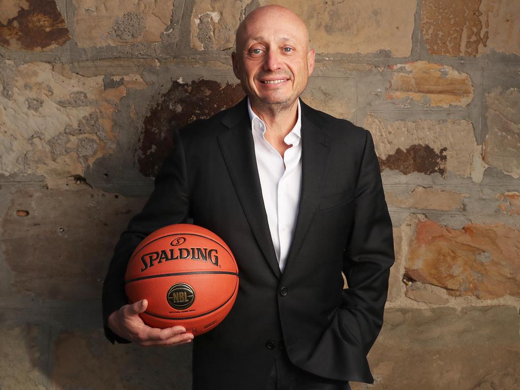 NBL owner Larry Kestelman has certainly not put all his eggs into the free-to-air basket. Picture: Nikki Davis-Jones